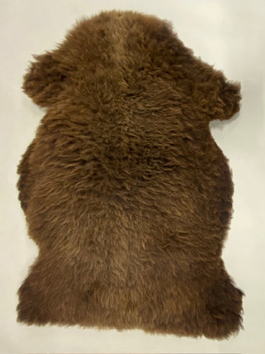 CH-Schaffell naturbraun - UNIKAT
