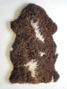 CH-Schaffell naturbraun - UNIKAT