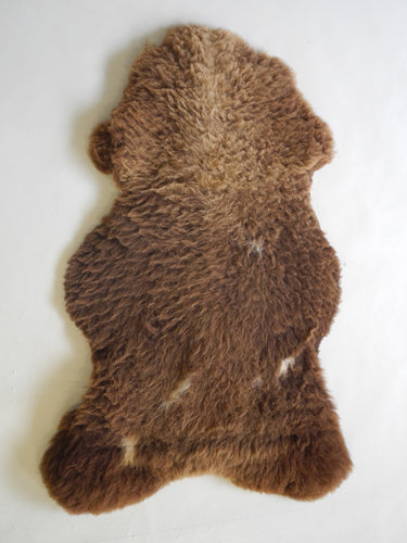 CH-Schaffell naturbraun - UNIKAT