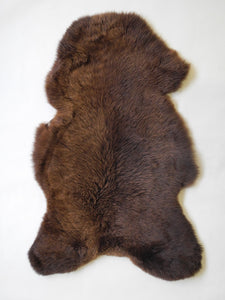Schaffell naturbraun - UNIKAT