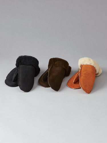 Fausthandschuhe aus Lammfell