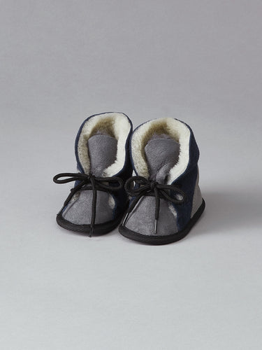 Babyschuhe «Davos» aus Lammfell
